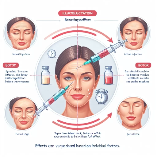 when does botox take effect