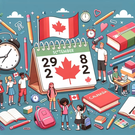 when does school start in canada 2023