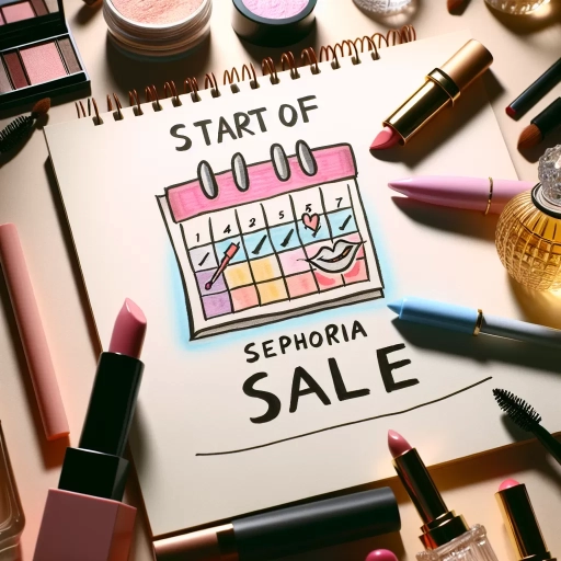 when does sephora sale start