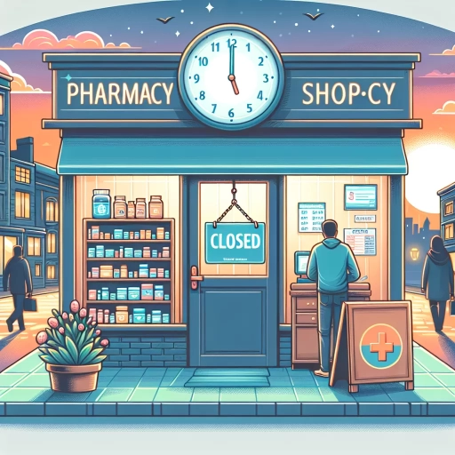 when does shoppers pharmacy close