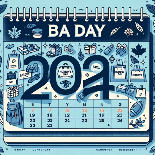 when is bay days 2024 canada