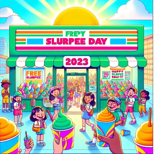 when is free slurpee day at 7-eleven 2023