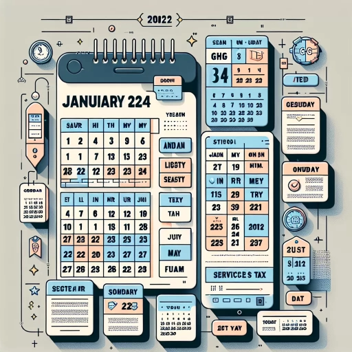 when is gst january 2024