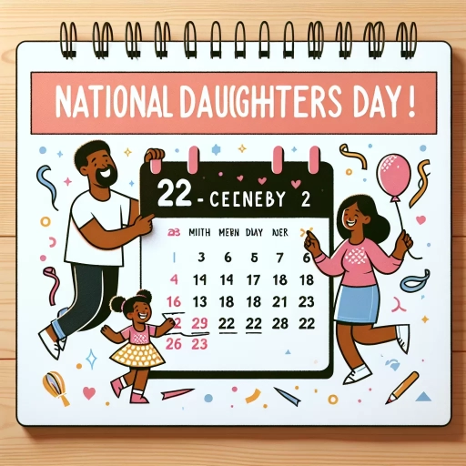 when is national daughters day 2023