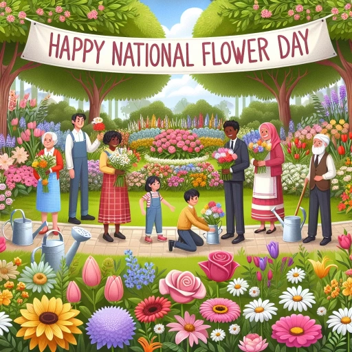 when is national flower day