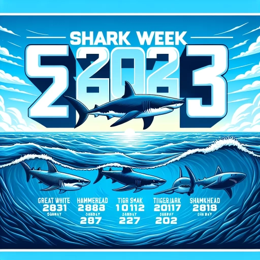 when is shark week 2023