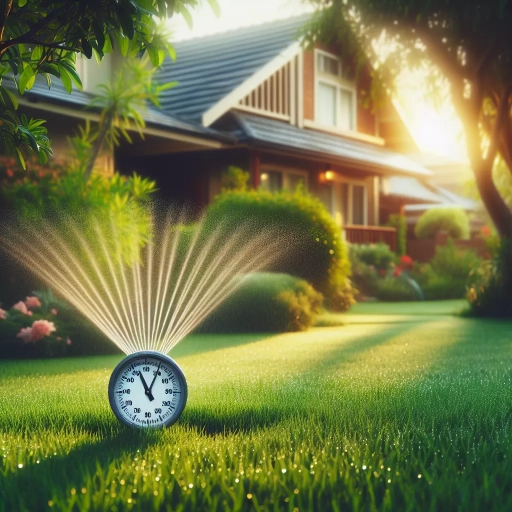 when is the best time to water your lawn