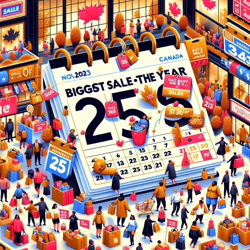 when is the biggest sale in canada 2023