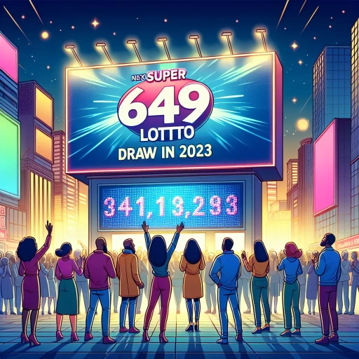 when is the next lotto 649 super draw 2023?