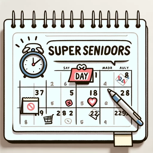 when is the next super seniors day at shoppers