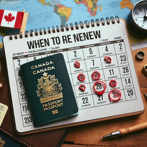 when should i renew my canadian passport