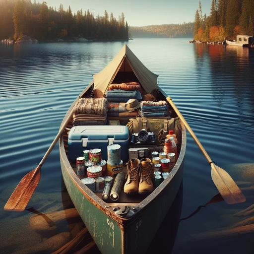 when taking weekend camping supplies on board a small boat