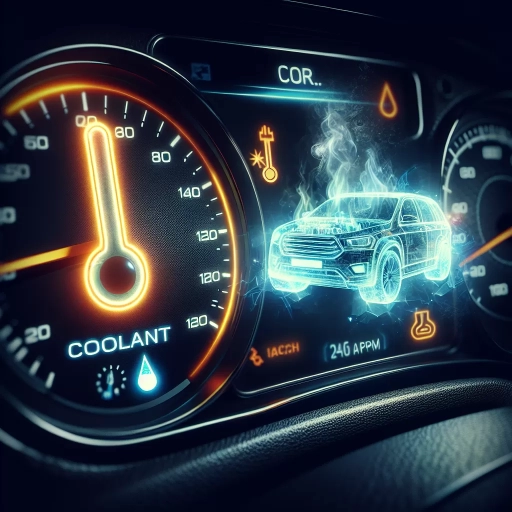 when the coolant light is on, it means the engine is ..........