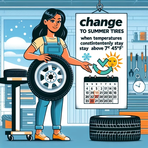 when to change to summer tires