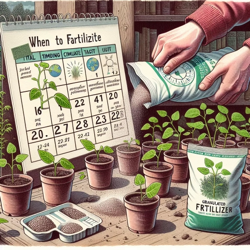 when to fertilize seedlings