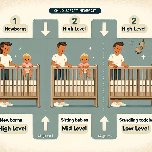 when to lower crib