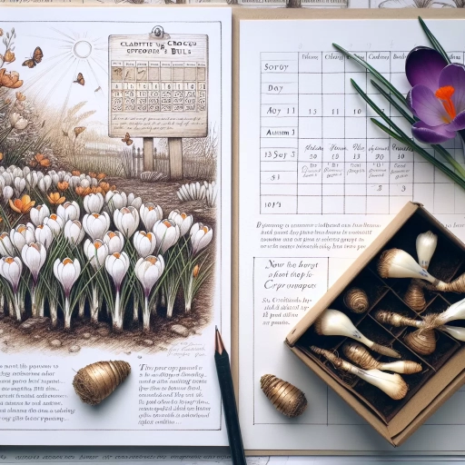 when to plant crocus bulbs