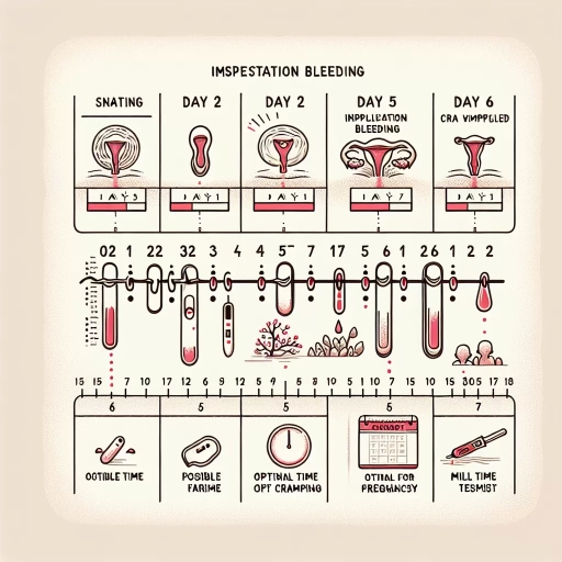 when to test after implantation bleeding