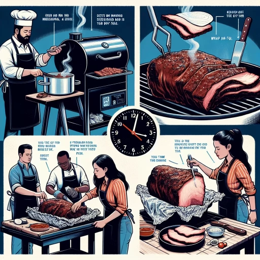 when to wrap brisket