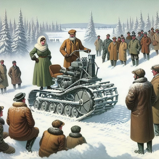 when was the snowmobile invented