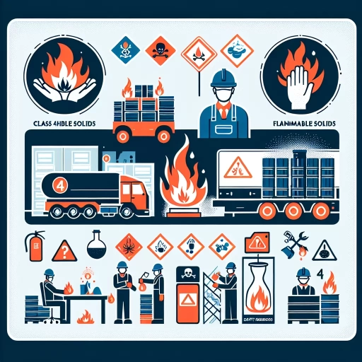 which of the following is a concern when handling or transporting class 4: flammable solids?