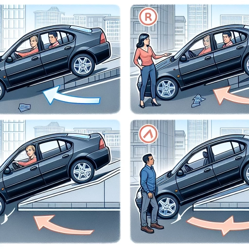 which way do you turn your wheels when parking downhill