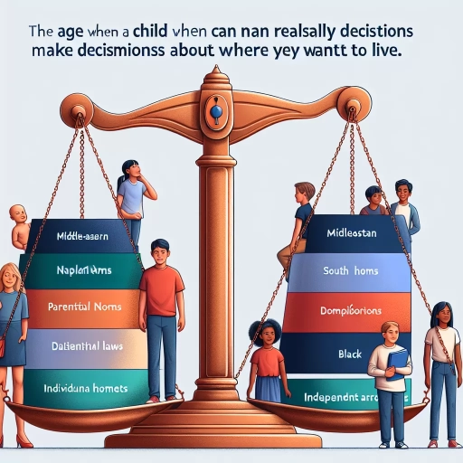 what age can a child decide where to live