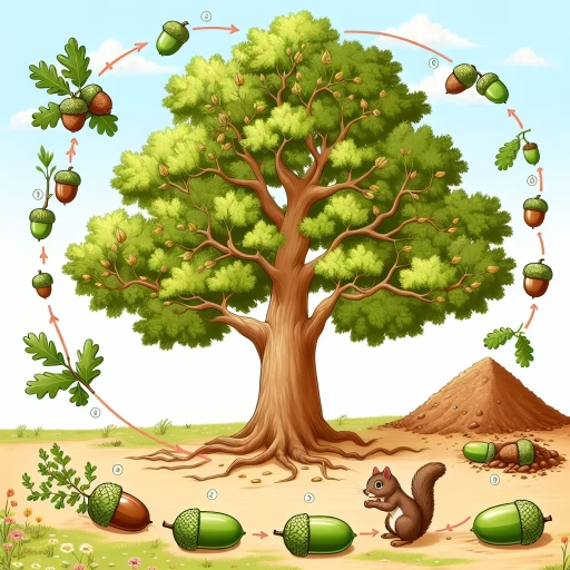 where do acorns come from