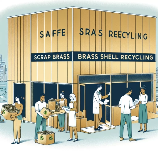 where do i take my scrap brass shells to be recycled safely?