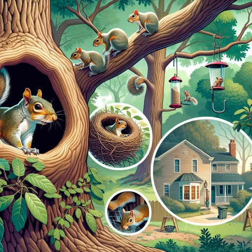 where do squirrels live