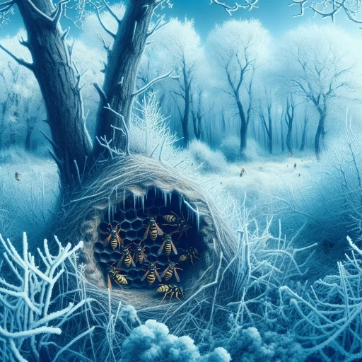 where do wasps go in winter