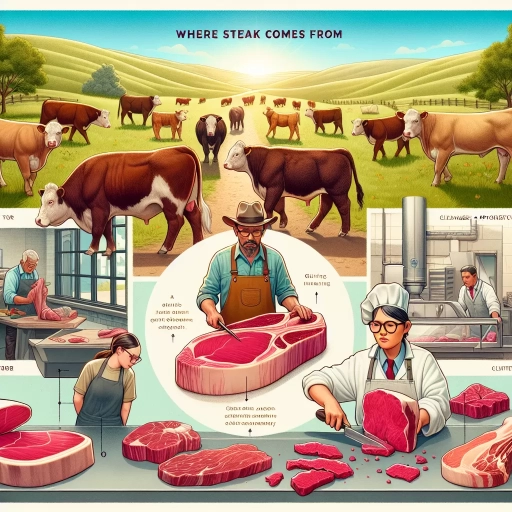 where does steak come from