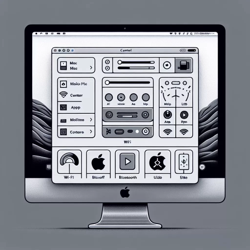 where is control center on mac