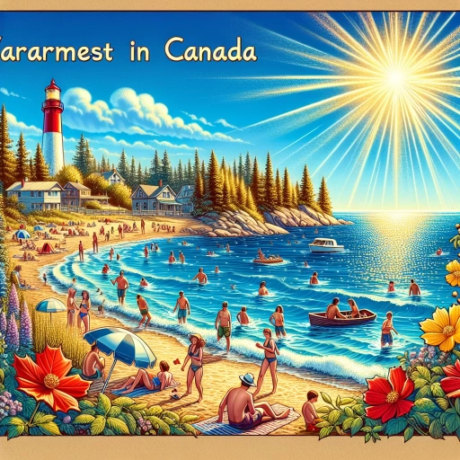 where is the warmest place in canada