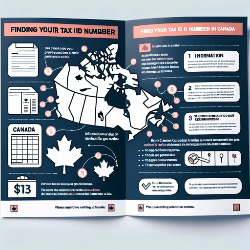 where to find tax id number canada