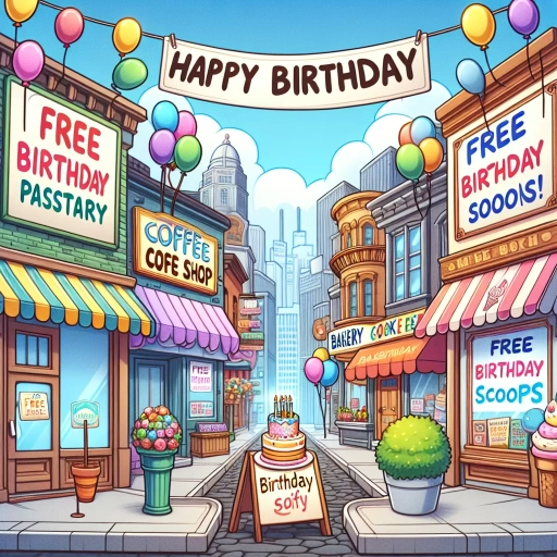 where to get free stuff on your birthday