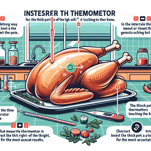 where to insert thermometer in turkey