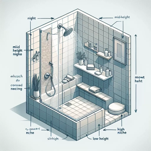 where to place shower niche