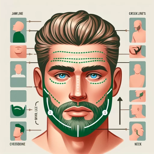 where to shave beard line