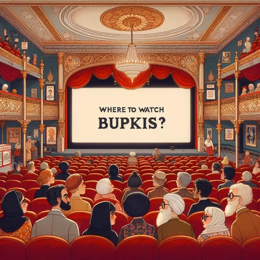 where to watch bupkis