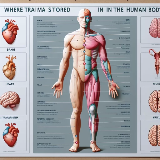 where trauma is stored in the body chart