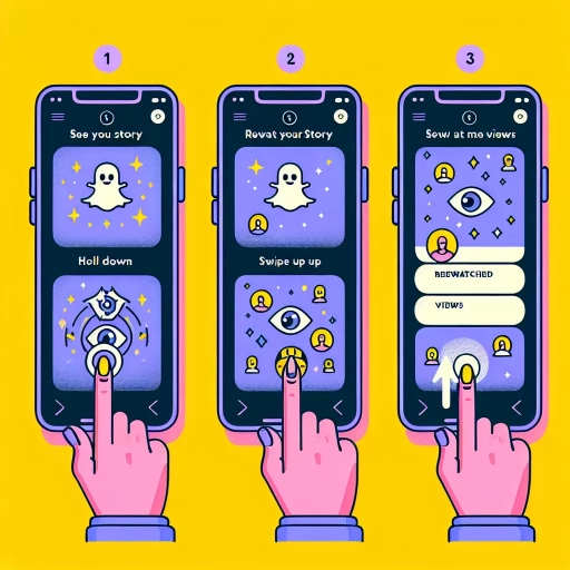 how to see who rewatched snapchat story