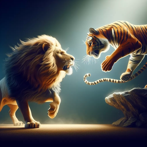 lion vs tiger who would win