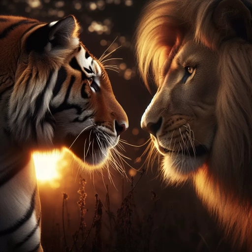 tiger vs lion who would win