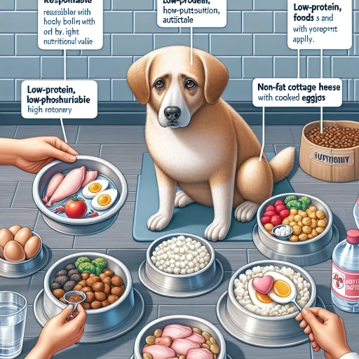 what to feed a dog with kidney failure who will not eat