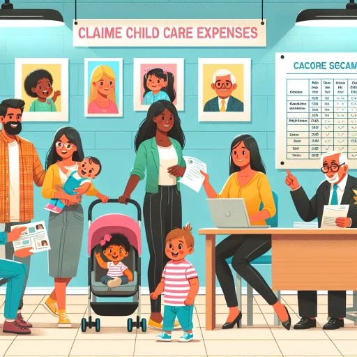 who claims child care expenses