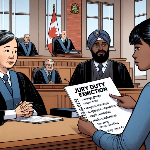 who is exempt from jury duty in ontario