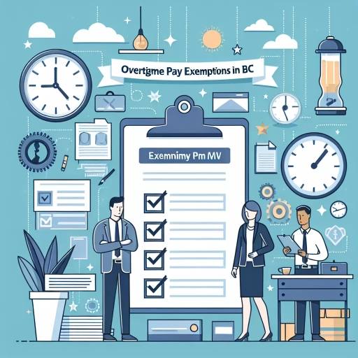 who is exempt from overtime pay in bc