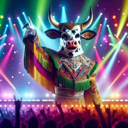 who is the cow on masked singer