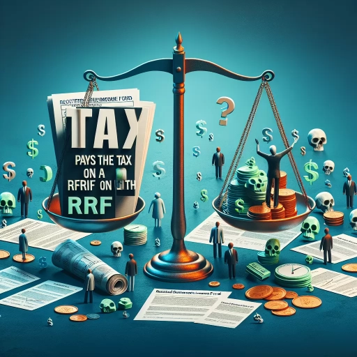 who pays the tax on a rrif on death